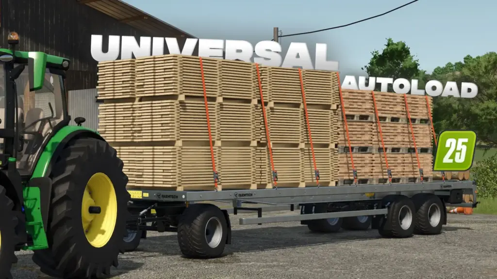 FS25_UniversalAutoload 通用自动加载模组