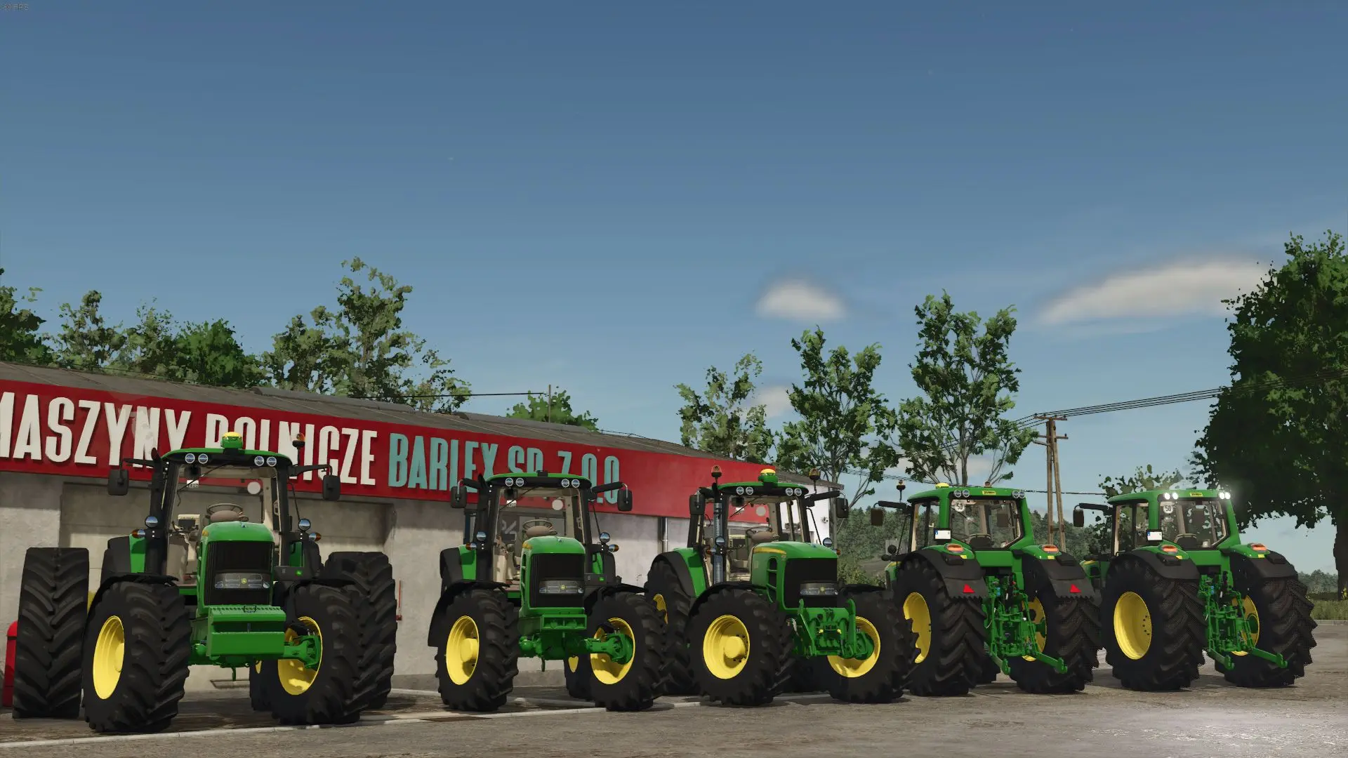 JohnDeere 7030 拖拉机包